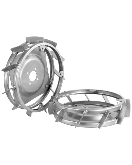 Coppia ruote in ferro diametro 40 x 10 cm - COD. 920312