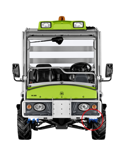 Prese idrauliche e servizi PK600 - COD.9B0511