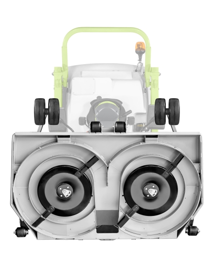 Piatto tosaerba 180 cm con raccolta e Kit mulching, regolazione altezza di taglio idraulica con pulsante elettrico, posizione di manutenzione a comando idraulico - COD.9M5911