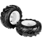 Ruote Tractor in gomma 16x6.50-8 [Dischi fissi]