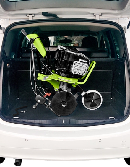 Con il manubrio pieghevole, senza l'ausilio di chiavi, G Z1 è facile da trasportare in auto.