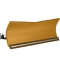 Schneeschild 150 cm mit Gummileiste