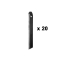 Vertikutierkit für Schlegelmäher 85 cm