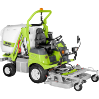 Outfront mowers with or without collection