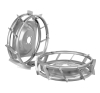 Pair wide steel wheels Ø 46 X 12 cm - COD. 922212