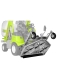 Cutting deck "MP" 130 cm, rear discharge and mulching cut mode choosable with Quick Shift lever - COD. 9M2811