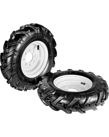 Juego ruedas "Tractor" 4.00-8 [Discos fijos] - COD. 900112
