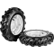 Juego de ruedas de goma tractor 4.00-10 (discos regulables)