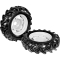 Juego de ruedas de goma tractor 5.00-12 (discos regulables) – para azadas 