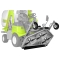 Plato de corte MP 130 cm, descarga trasera y mulching con palanca quick shift 